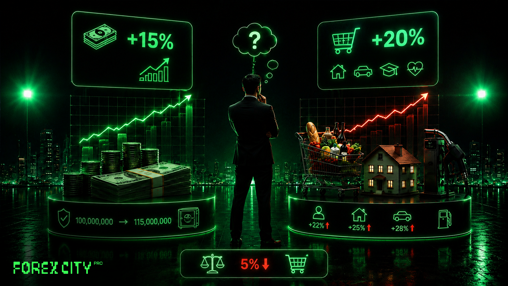 اثر اسمی چیست؟ بررسی Money Illusion در اقتصاد رفتاری و اقتصاد کلان 1 4 25
