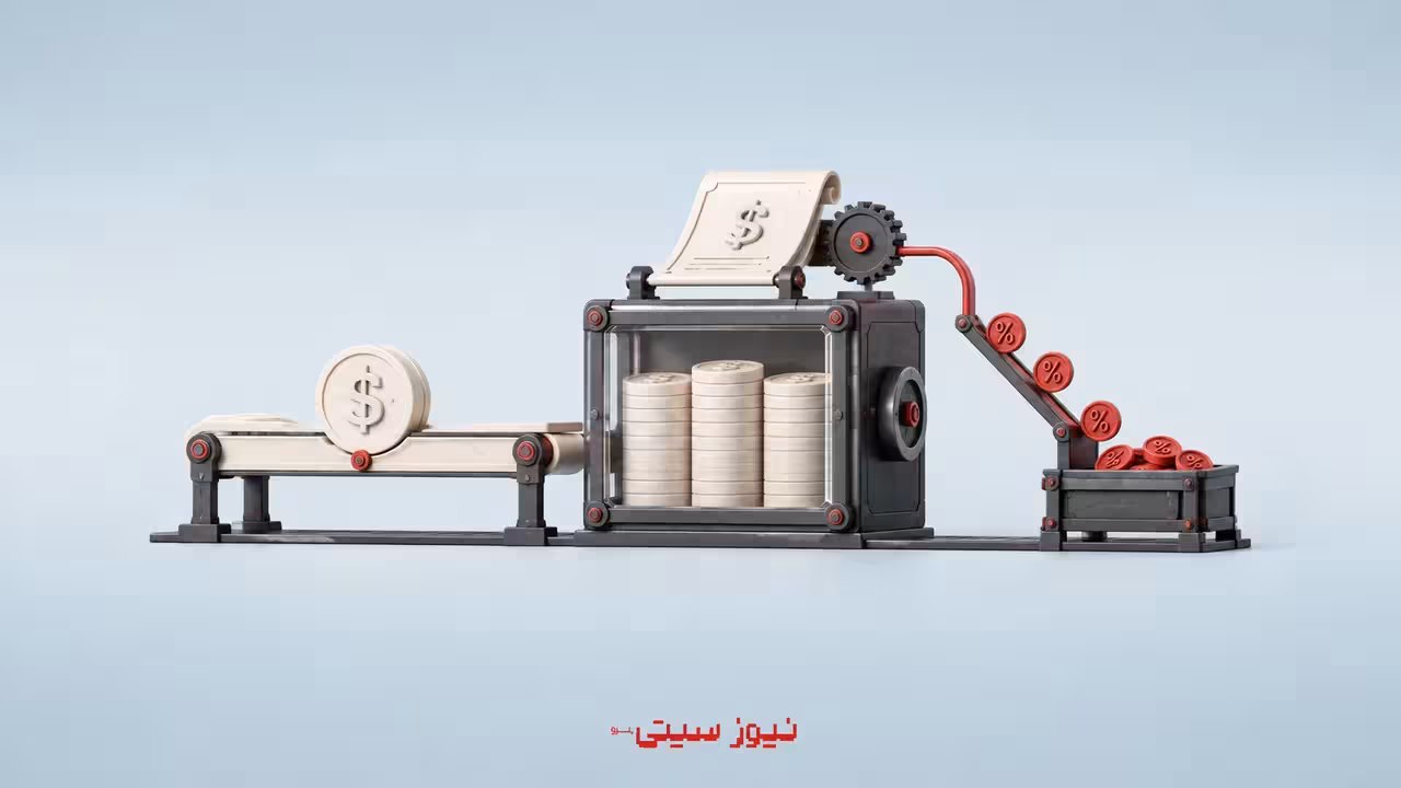 سازوکار درآمد استیبل کوین با خزانهٔ ذخایر و جریان بهره
