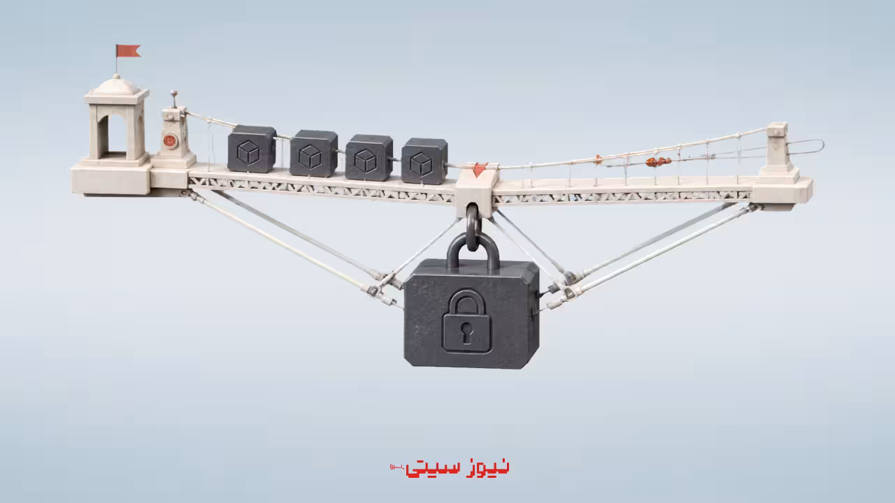 پل مینیاتوری متکی به قفل وثیقه؛ نمادی از امنیت Staking